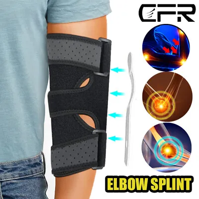 £7.99 • Buy CFR Adjustable Tennis Elbow Support Arthritis Golfers Strap Brace Gym Sport