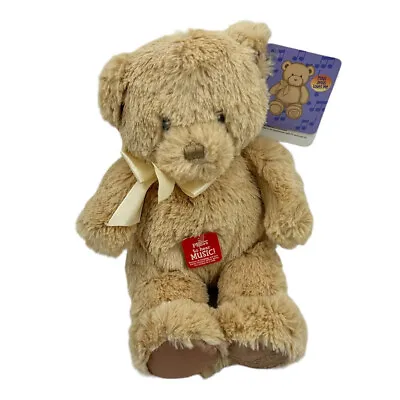 Gund Jesus Loves Me Teddy Bear Musical Plush Religious Christian Stuffed Animal • $29.95