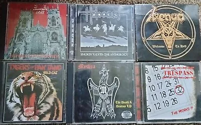 NWOBHM Lot Of 6 Rare CD's Venom Trespass Holocaust Diamond Head Mythra Top • $99.99