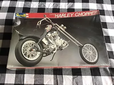 1984 Revell Custom Harley Chopper Model Kit #7911 • $324.84