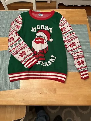 Ugly Christmas Sweater Men Large • $10