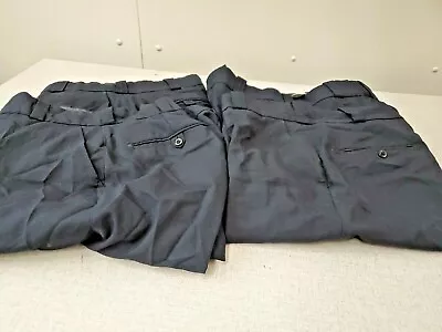$9.99 • Buy Elbeco Men's Pants Blue Sz 34 Lot Of 4 #CD172