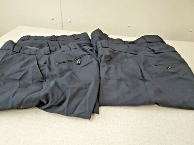 $9.99 • Buy Elbeco Men's Pants Blue Sz 34 Lot Of 4 #CD172