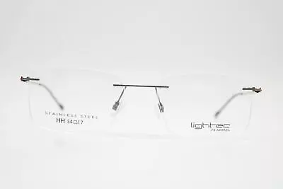 Glasses Lightec MOREL 262903.8oz Metallic Gold Rimless Frames Eyeglasses New • $100.45