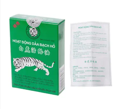 £9.99 • Buy Vietnam Tiger Balm Oil White Rheumatic Knee Leg Frozen Shoulder Bone Relief 18ml