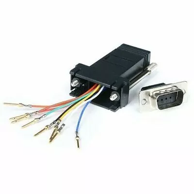 £8.99 • Buy Startech Db9 To Rj45 Modular Adapter M/F Serial Adapter Db-9 M Rj-45 F 1 X