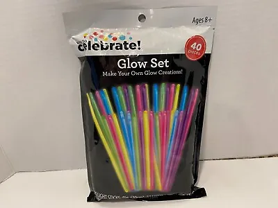 40 Multi Color 9 Inch Glow Sticks 20 Hour Duration For Camping Party Concert. • $7.50