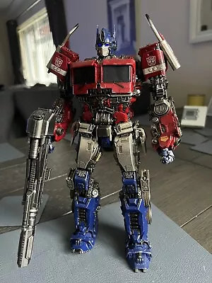 £176 • Buy 3A Threezero TRANSFORMERS BUMBLEBEE OPTIMUS PRIME DLX FIGURE HASBRO