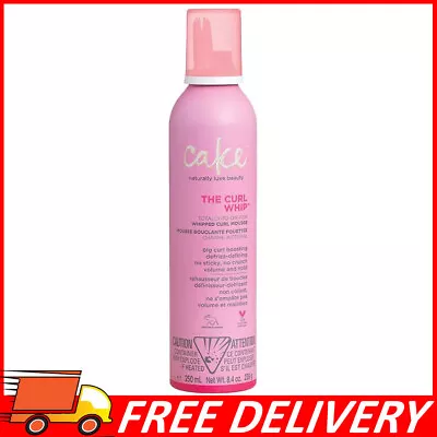 Cake Beauty Whipped Curl Defining & Volumizing Mousse Aloe Vera & Vit E 8.4oz • $11.25