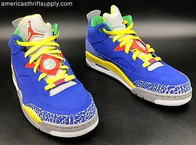 Nike Air Jordan Son Of Mars Low Men's Blue/Multicolor Sneakers - Size 8 (+COA) • $36.75