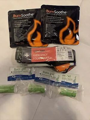 Tourniquet Job Lot Burn Gel Satchets Eye Pads Medical First Aid Supplies  • £19