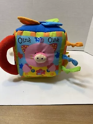 Melissa & Doug K`s Kids Soft Musical Farmyard Cube Educational Baby Toy 6” Cube • $10