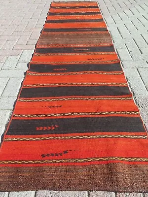 Runner Rug Turkish Kilim Runner Hallway Rugs Corridor Aisle Long Rug 28 X106  • $258.42