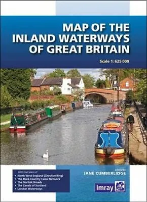 £9.55 • Buy Map Of The Inland Waterways Of Great Britain By Jane Cumberlidge 9781846238277