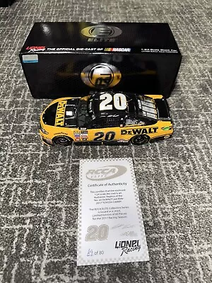 2017 Matt Kenseth #20 Dewalt Last Ride Homestead Raced Version ELITE #69/80 Made • $199.90