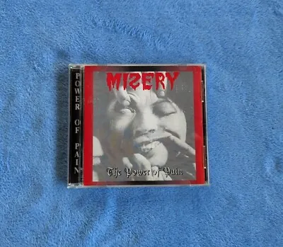 MISERY The Power Of Pain CD 1994 Doom Thrash Metal Mad Dig Records • $24.99