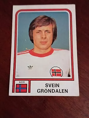 Panini Argentina 78 World Cup Sticker No  372 Svein Grondalen • £1.50