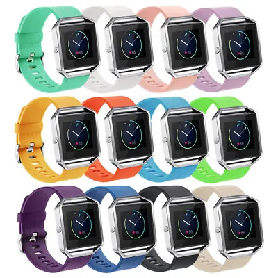 Silicone Breathable Strap Band Sport Fashion Bracelet For Fitbit Blaze Wristband • $6.81