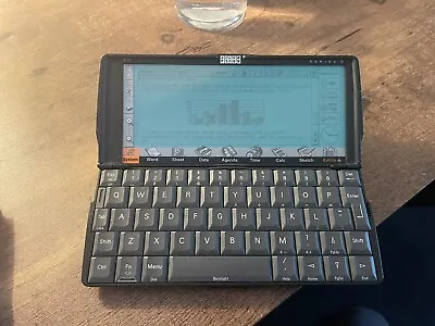 Psion Organiser Series 5 Palmtop Handheld Computer 8MB + Leather Case + Stylus • £90