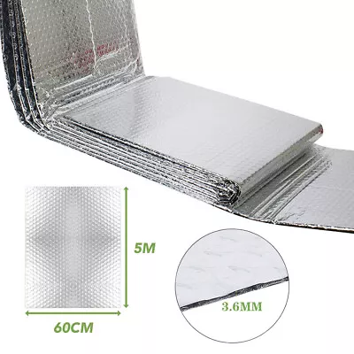 Radiator Foil 5M X 60CM Radiator Heat Reflective Insulating Foil Energy Saving • £10.94