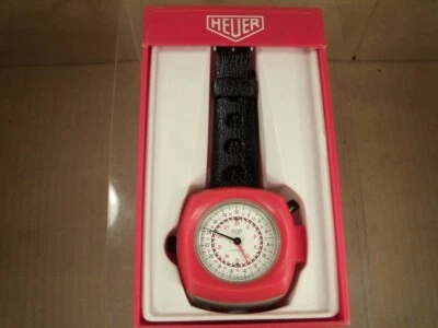 £595 • Buy Superb Heuer  Supersport  Stop Watch / Wrist Watch / Rally Timer (mint/boxed/)
