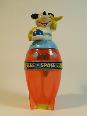 Mickey Mouse Rocket Space Bubble Dispenser By Tootsie Toy • $18.99