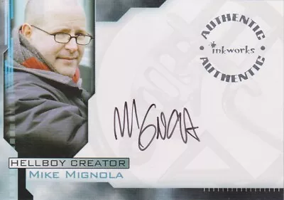 2004 Hellboy Mike Mignola As Hellboy Creator Autograph Card A5 • $44.88