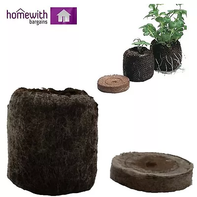 £9.45 • Buy JIFFY-7 Peat Compost Plug Seed Starter Grow Propagation Pellets 41 X 42mm Hydro