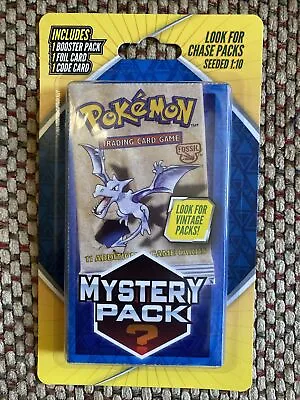 Pokemon Mystery Pack Walgreens 2024 Seeded 1:10 Vintage Fossil AND Chase!!! • $19.99