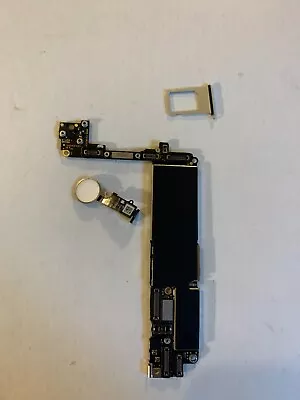 Iphone 7 32gb Silver Logic Board A1660 READ As Is For Parts • $30