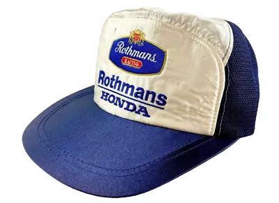 Rothmans Honda Racing Team Hat Cap Vintage Adjustable Formula 1 MotoGP WGP • $199