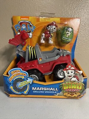 Nickelodeon Paw Patrol Marshall Deluxe Vehicle - Dino Rescue NEW • $13.99