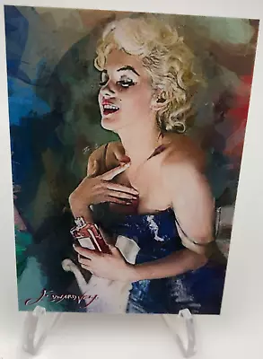 MARILYN MONROE #147 Limited Edition Sketch Art Card SP/50 Edward Vela Signed • $4.99