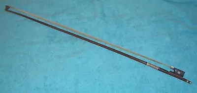 A.R. Sandner Silver Mounted Parisean Eye Frog Round Violin Bow Germany Very Old • $799