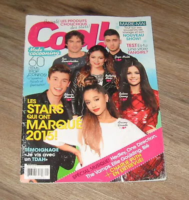 COOL! French Magazine Ariana Grande SELENA GOMEZ Bethany Mota IAN Somerhalder • $14.72