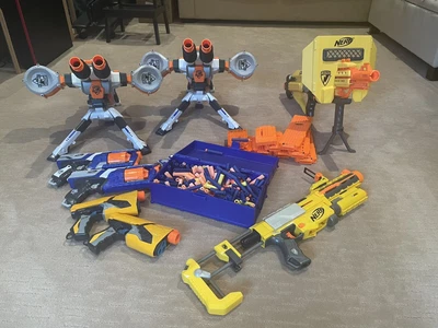 $90 • Buy Nerf Guns With Ammo Crate