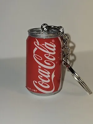 Coca Cola Novelty Miniature Red Drink Can Keyring Keychain Coke Gift • £4.99