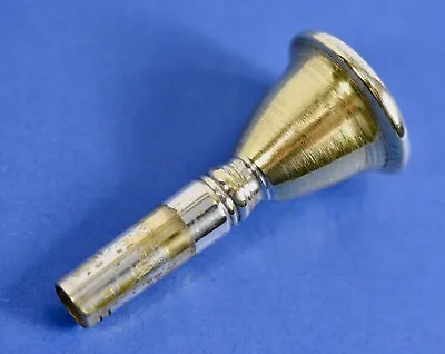 Trombone Mouthpiece  Gold Colored Re-worked Size  2G  Flared Body Large Shank • $45