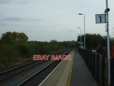 Photo  Langley Mill Railway Station  Platform 1 - Looking South. • £2.20