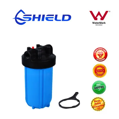 $67.50 • Buy 10  X 4.5  Big Blue Whole House Tank Water Filter Housing  1  Brass Port