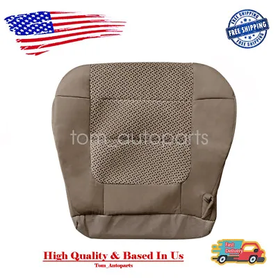 Driver Bottom Cloth Seat Cover Med Parchment Tan For 2000 To 2003 Ford F150 XLT • $55.96