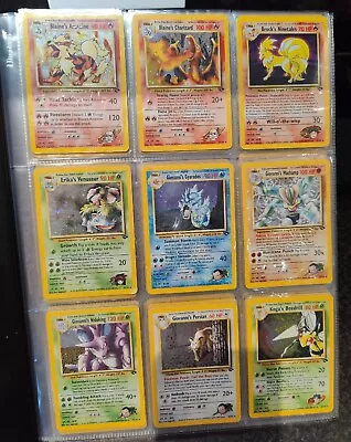 £949.99 • Buy Complete Gym Challenge Set Pokemon Cards 132/132 WOTC 2000 Charizard, Gyarados