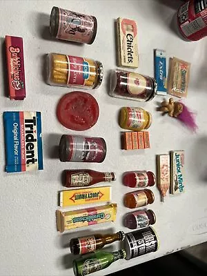 Vintage REFRIGERATOR Fridge Magnets Advertising Food Lot Of 24 Heinz Hersheys ++ • $110