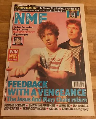 MAGAZINE - NME New Musical Express 1 February 1992 Jesus And Mary Chain • £8