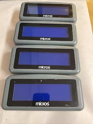 Lot 4 Micros Rear LCD Display 400801-001 For WS5 WS5A POS System @MB180 • $99.99