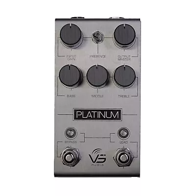 VS Audio Platinum Silver Jubilee Overdrive & Preamp Pedal • $229