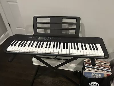 Casio CT-S190 61 Key Portable Keyboard With USB And STAND *LIGHTLY USED • $120