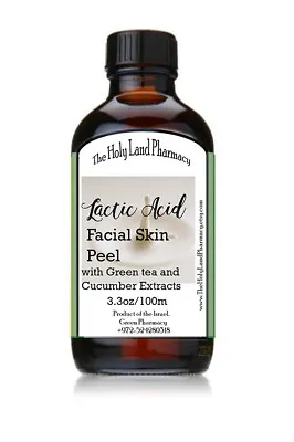 LACTIC ACID MD GRADE CHEMICAL PEEL With Green Tea  Extract   20%- 80% 100ml • $6