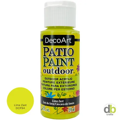 DecoArt Outdoor Garden Patio Paints 2oz (BUY 5 GET 1 FREE - ADD 6 TO BASKET) • £3.30