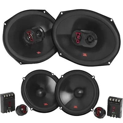 JBL Stage3 9637 6x9  210W 3-Way + Stage3 607C 6.5 2-Way 150W Component Speakers • $129.99